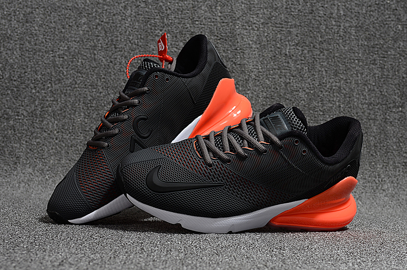 Nike Air Max 270 II Nano Drop Plastic Black Orange Shoes